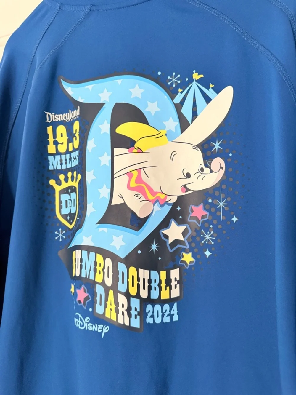 Disney Blue Dumbo Double Dare 2024 Graphic Pullover - Picture 3 of 10